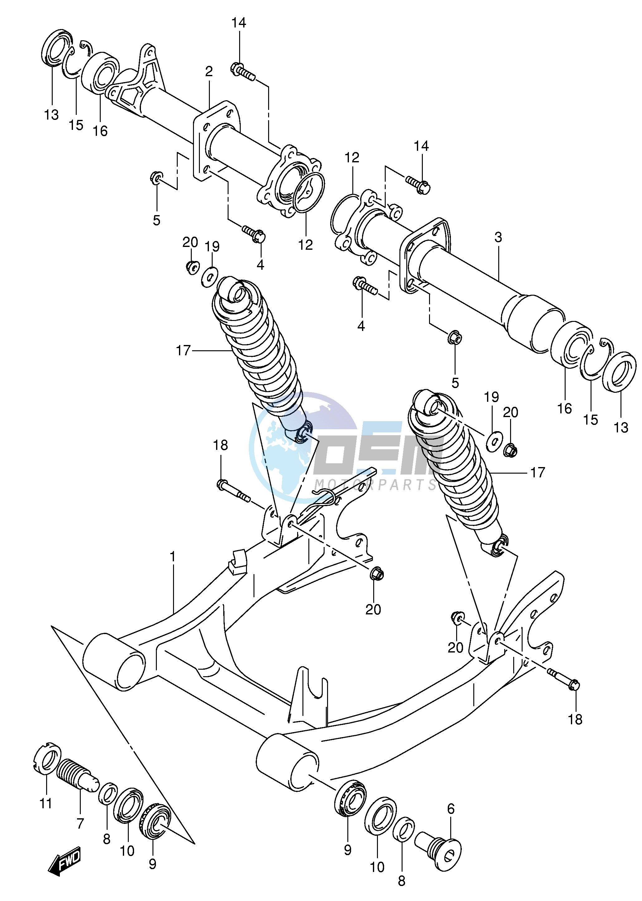 REAR SWINGINGARM