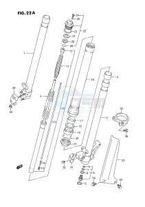 RM125 (E3) drawing FRONT DAMPER (MODEL P)