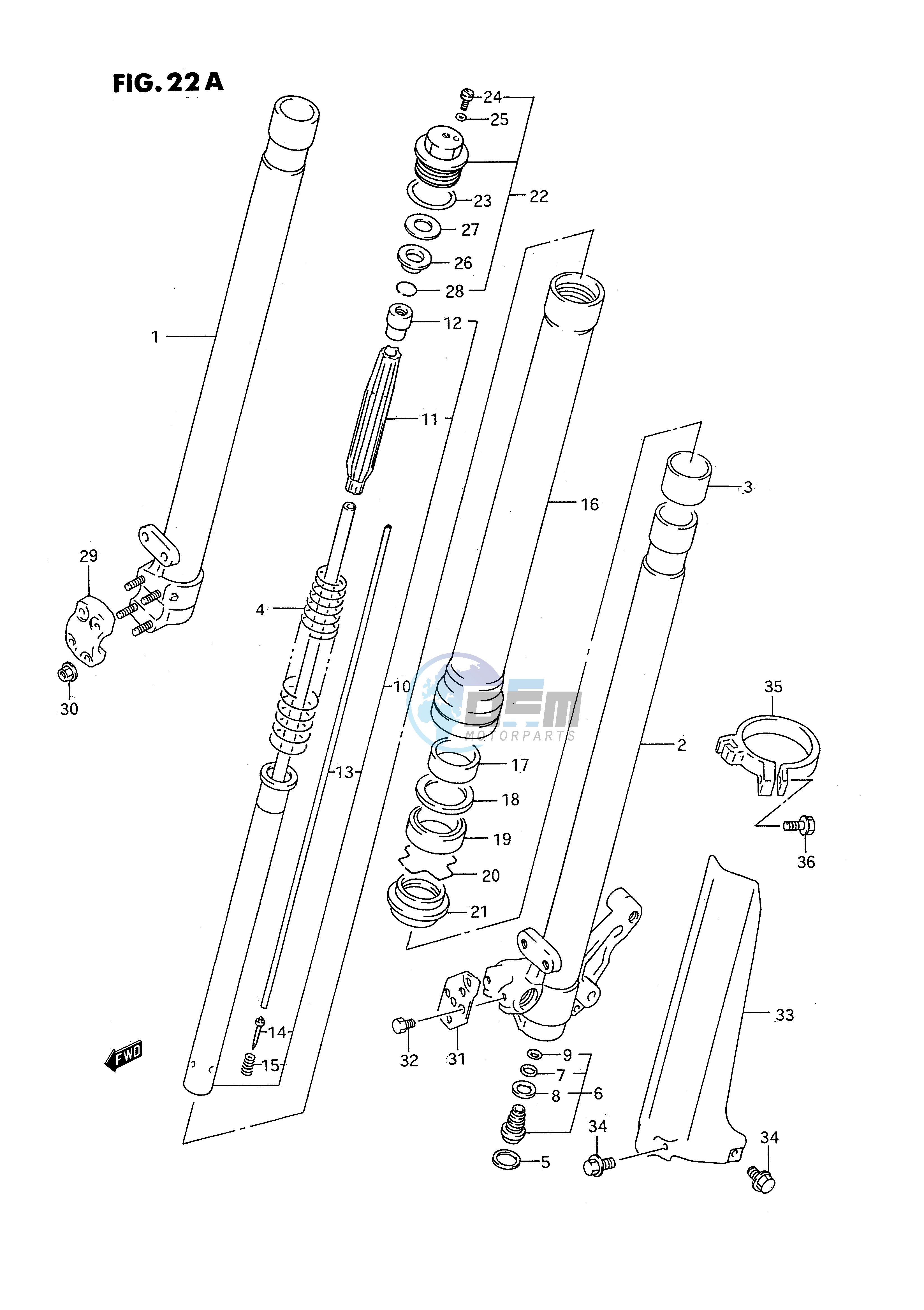 FRONT DAMPER (MODEL P)