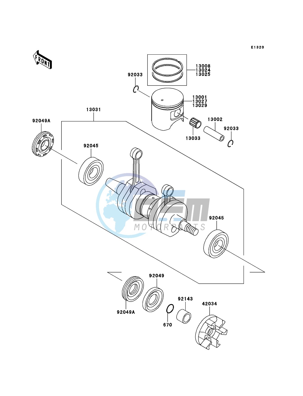 Crankshaft/Piston(s)