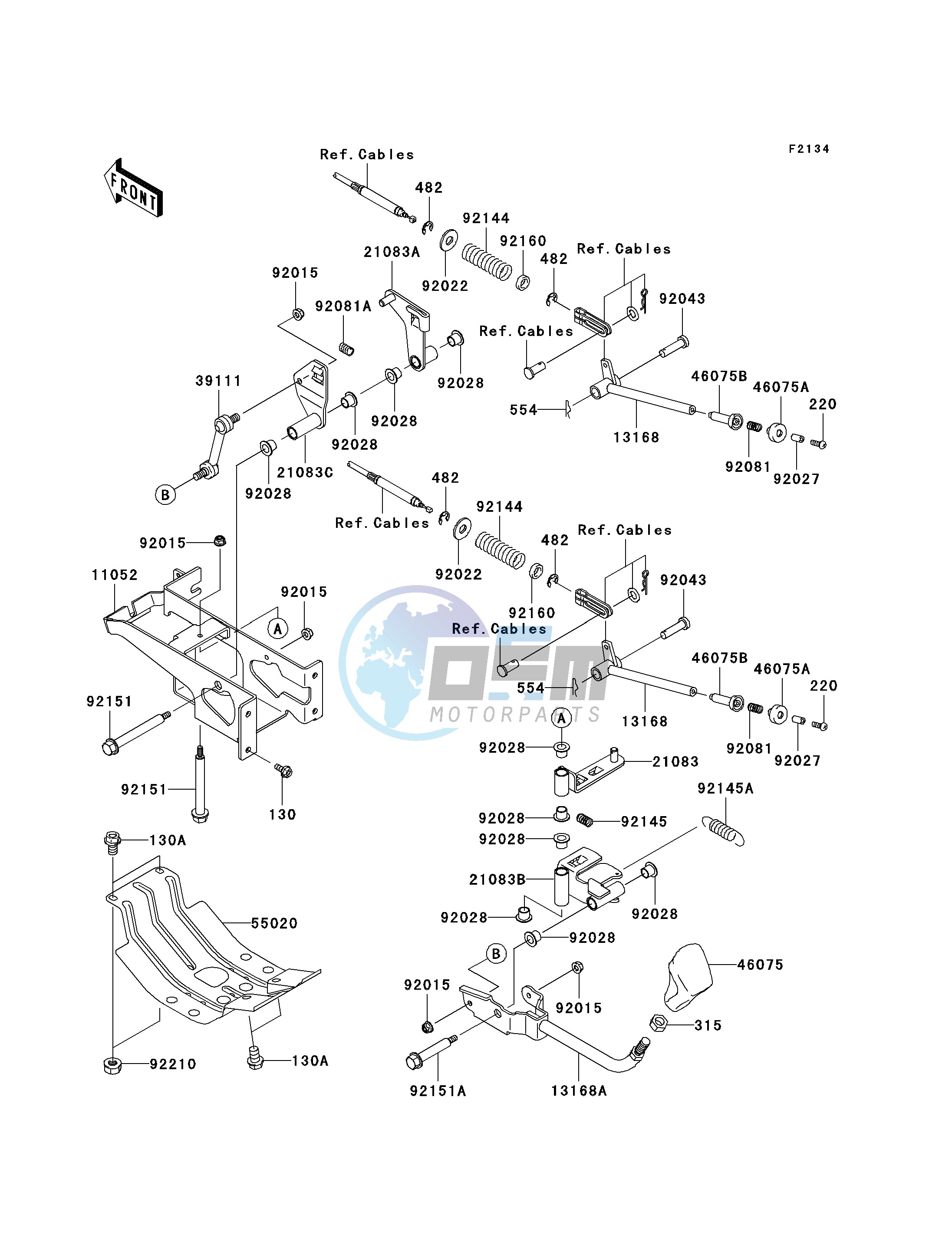 SHIFT LEVER-- S- -