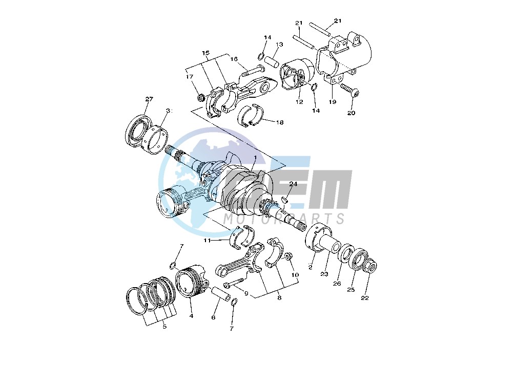 CRANKSHAFT PISTON