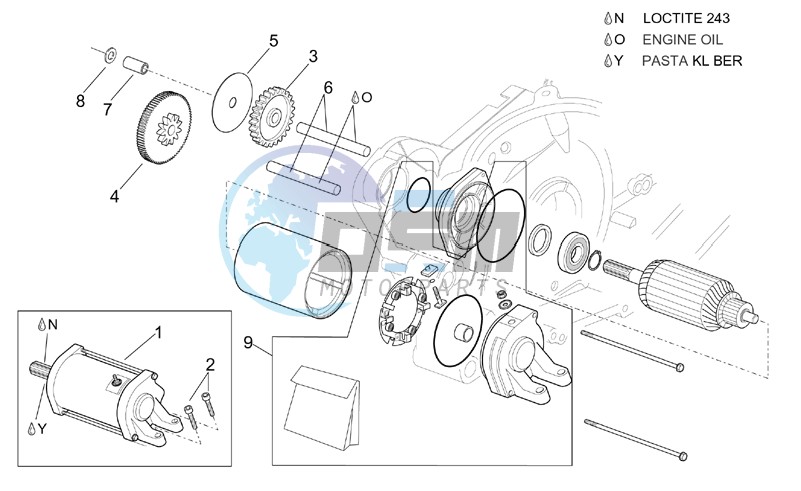 Starter motor