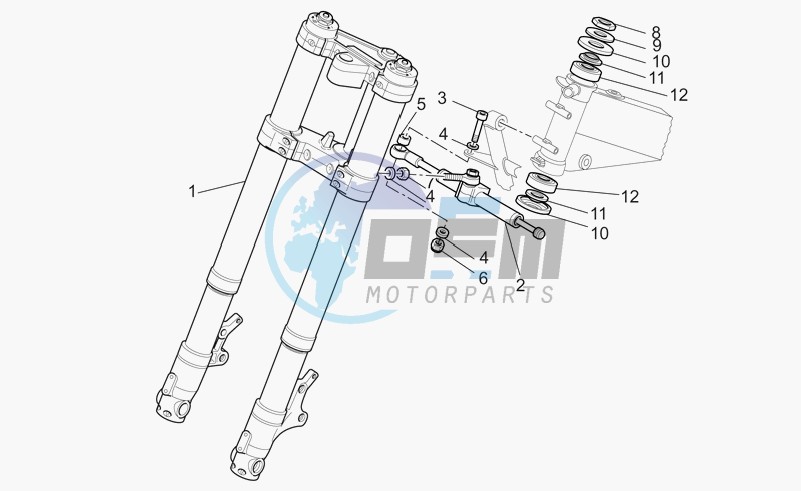 Front fork I