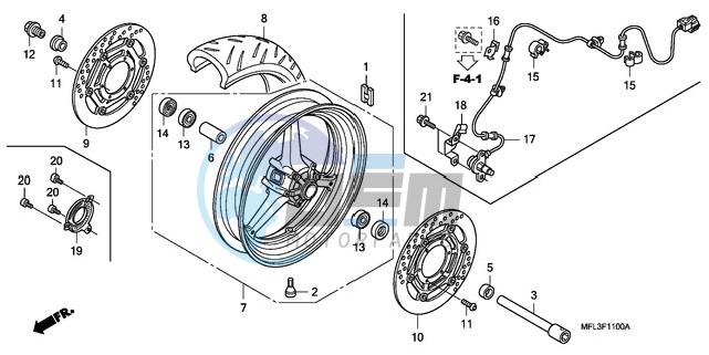 FRONT WHEEL