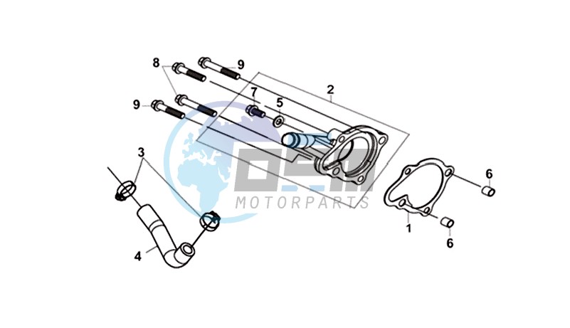 WATER PUMP COVER