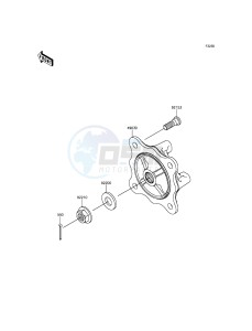 MULE PRO-DXT KAF1000BGF EU drawing Front Hub