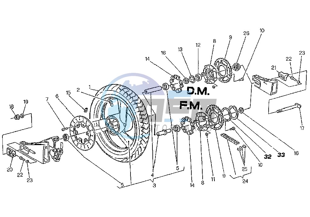 REAR WHEEL