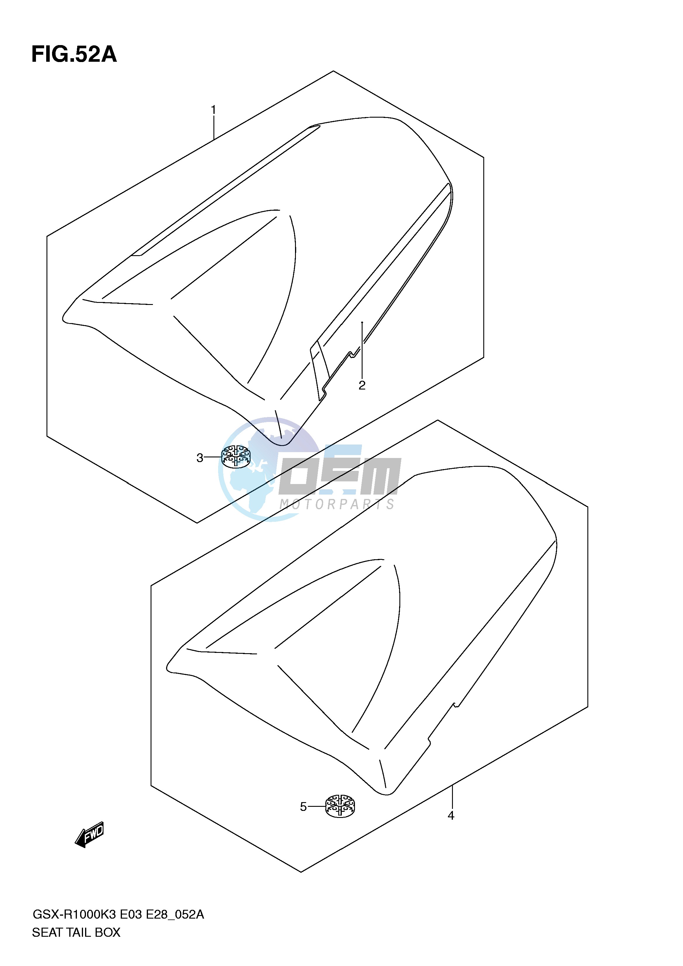 SEAT TAIL BOX (MODEL K4)