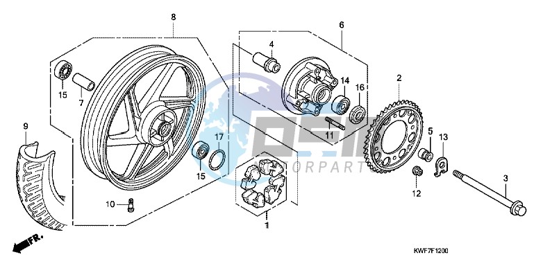 REAR WHEEL