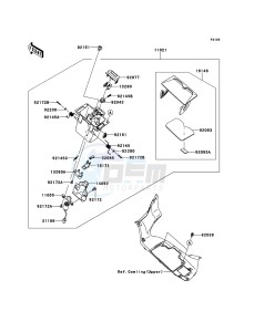 1400GTR_ABS ZG1400CDF FR GB XX (EU ME A(FRICA) drawing Front Box