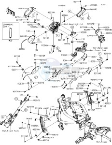 VULCAN S ABS EN650EHF XX (EU ME A(FRICA) drawing Cowling