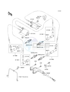 VN 1500 N [VULCAN 1500 CLASSIC] (N4) N4 drawing IGNITION SYSTEM