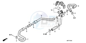 XL700V9 UK - (E / MKH) drawing AIR INJECTION VALVE