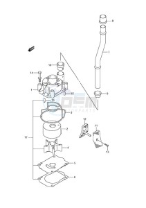 DF 150 drawing Water Pump