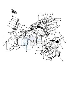 H1 C [MACH III] 500 [MACH III] drawing ENGINE COVERS -- H1_A_C- -