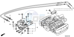 GL18009 E / MKH drawing REVERSE SHIFT ACTUATOR