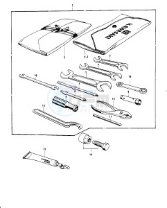 G4 TR (D-E) 100 drawing OWNER TOOLS_SPECIAL SERVICE TOOLS -- 74-75- -