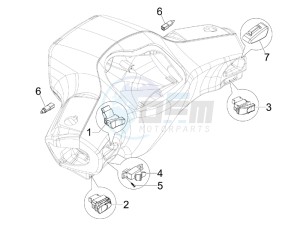 S 50 2T UK drawing Selectors - Switches - Buttons