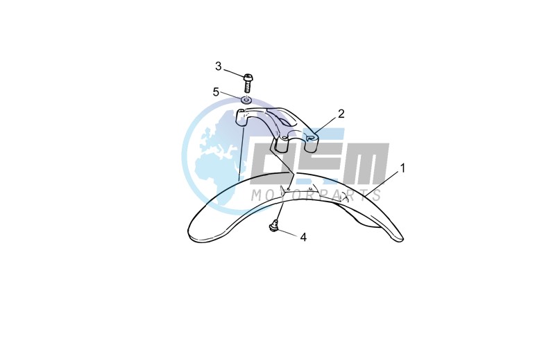 Front body - Front mudguard