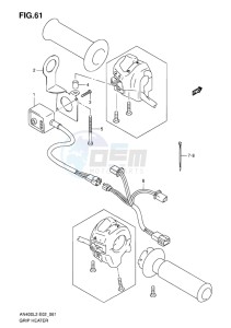 AN400Z ABS BURGMAN EU-UK drawing GRIP HEATER