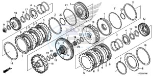 TRX420FA1F TRX420 Europe Direct - (ED) drawing CLUTCH ( TRX420FA1/ FA2)