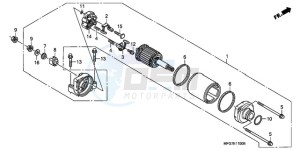 CB600FA39 Spain - (SP / ABS ST 25K) drawing STARTING MOTOR