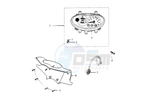 VIVACITY SERIE SPECIAL - 50 cc drawing DASHBOARD UNIT