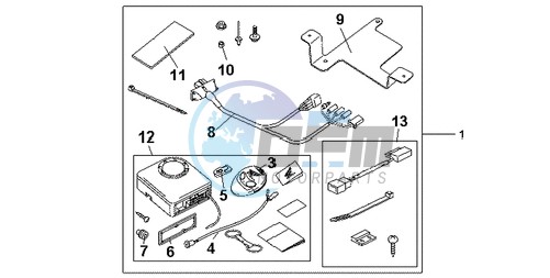 KIT ALARM SYS