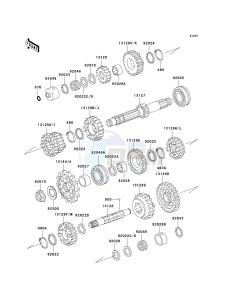 KZ 1000 P [POLICE 1000] (P20-P24) [POLICE 1000] drawing TRANSMISSION