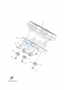 MT-07 ABS MTN690-A (B4C9) drawing METER