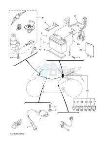 YZF-R125 R125 (5D7K 5D7K 5D7K) drawing ELECTRICAL 1