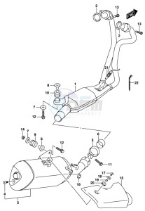 DL250 drawing MUFFLER