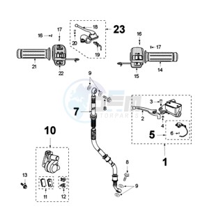 VCLIC BA drawing BRAKE SYSTEM - BRAKE DISC D160