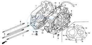 C90ST 70 drawing CRANKCASE