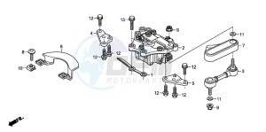 CBR600RR drawing STEERING DAMPER