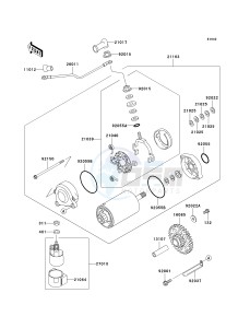 ZG 1000 A [CONCOURS] (A20) A20 drawing STARTER MOTOR