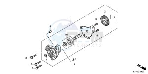 CBR125RWB CBR125RW E drawing OIL PUMP