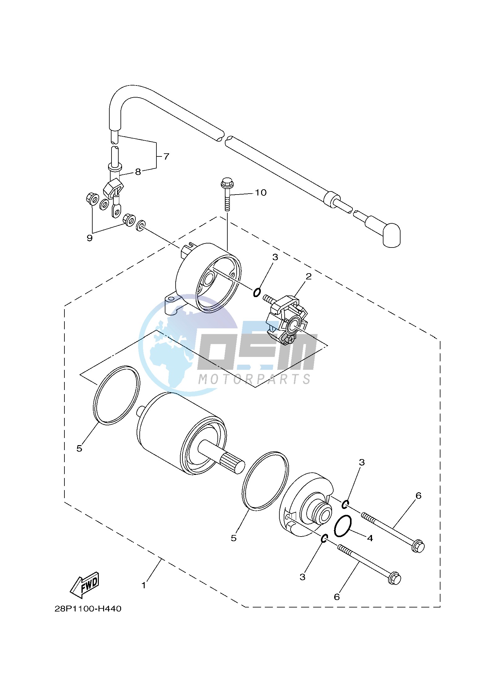 STARTING MOTOR