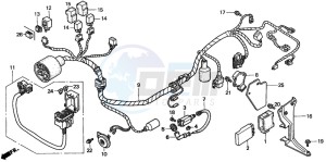 FES250 FORESIGHT drawing WIRE HARNESS