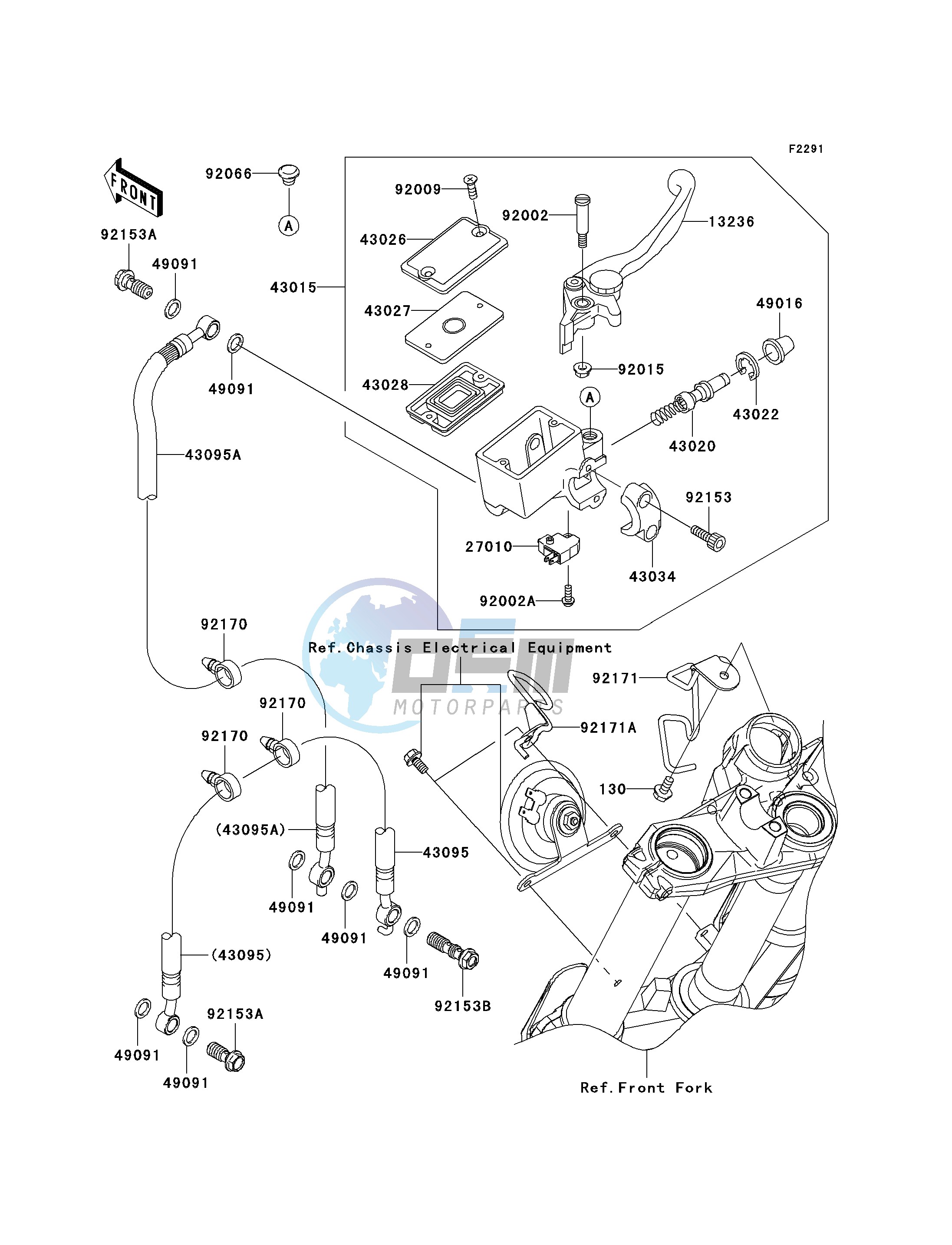 FRONT MASTER CYLINDER