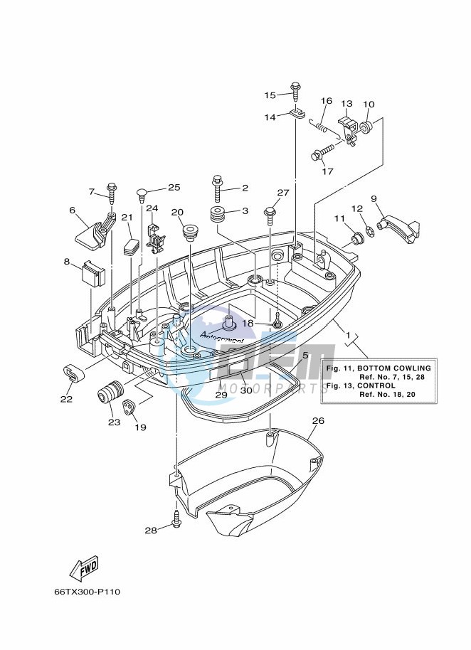 BOTTOM-COWLING