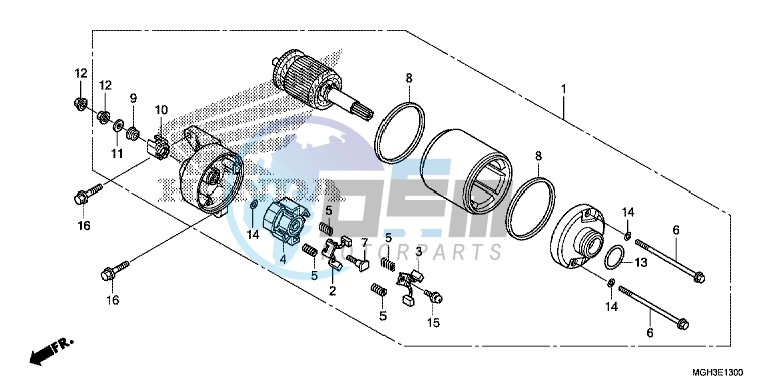 STARTING MOTOR