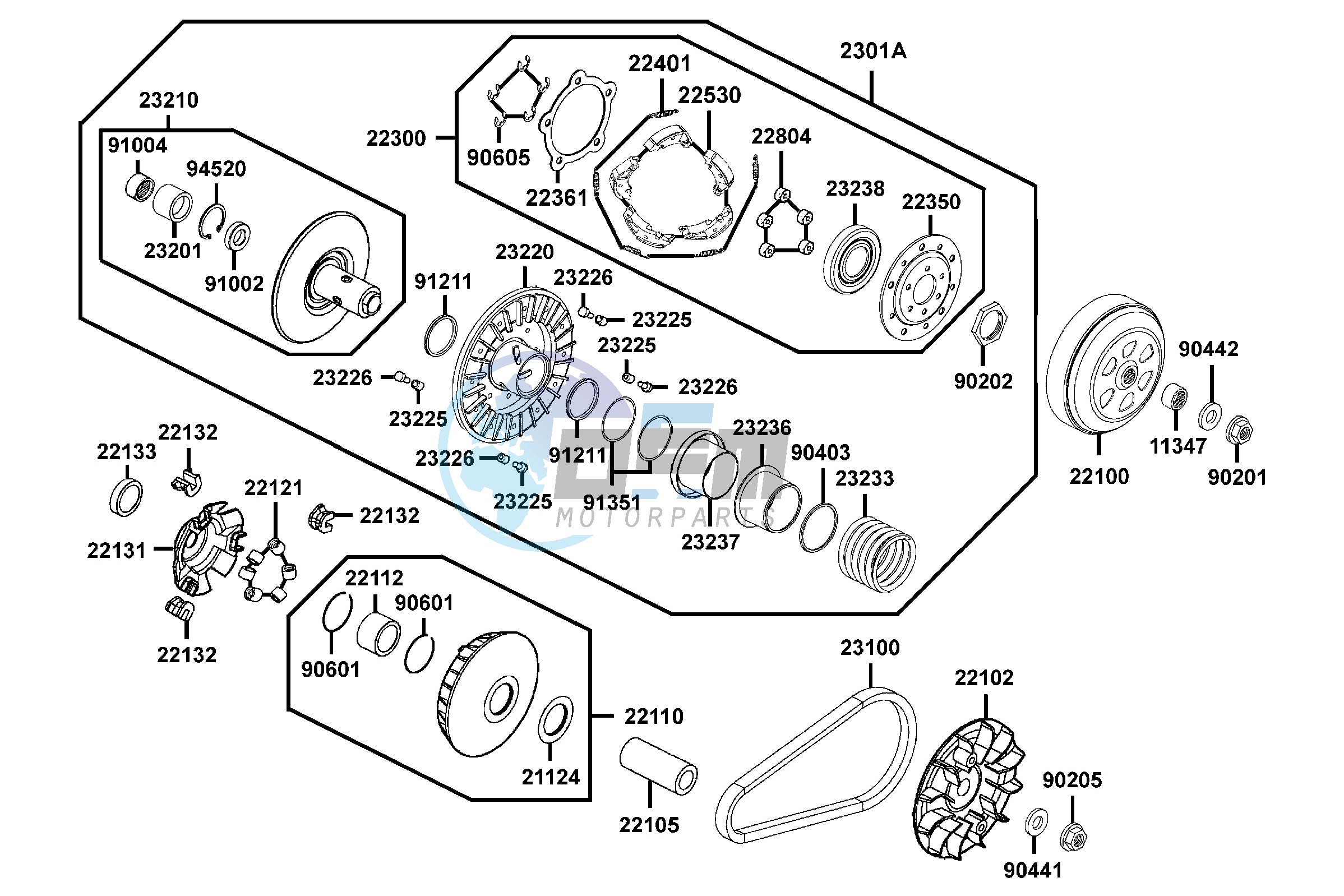 Transmission  Pulley