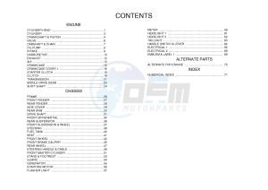 YFM350 YFM350FWA GRIZZLY 350 4WD (1SG1) drawing .6-Content