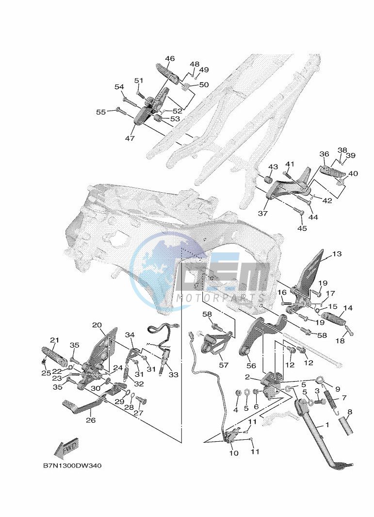 STAND & FOOTREST