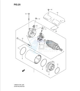 VZ800K9 drawing STARTING MOTOR