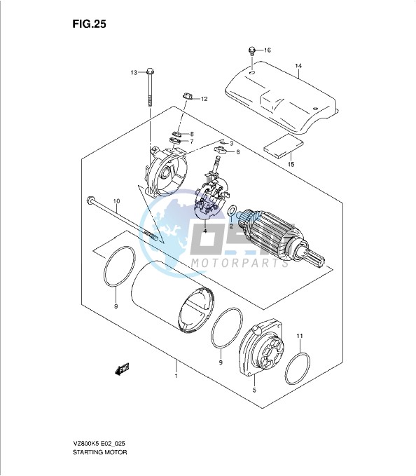 STARTING MOTOR