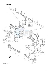 LT230E (E1) drawing TIE ROD