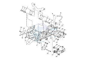 YP R X-MAX 250 drawing CRANKCASE